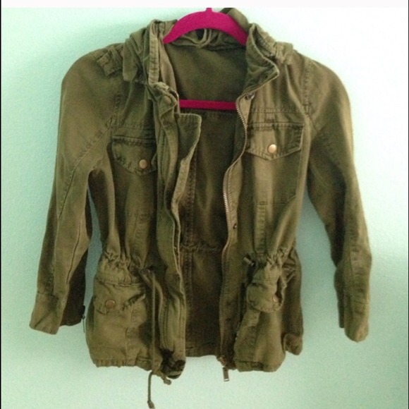 Forever 21 green army jacket