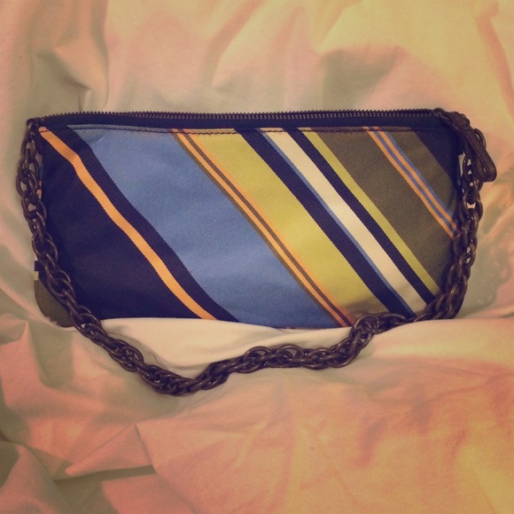 JCrew Tie Print Purse