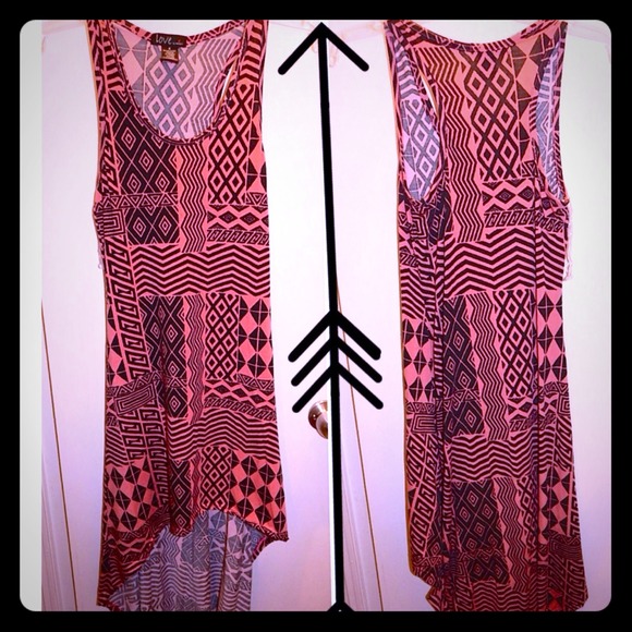 🌾🌿Hi-LO Tribal print tunic dress🌿🌾