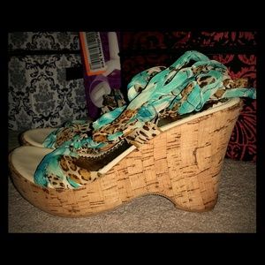 SCARF SANDAL "READ DESCRIPTION BELOW"