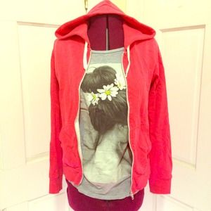 Coral Hoodie