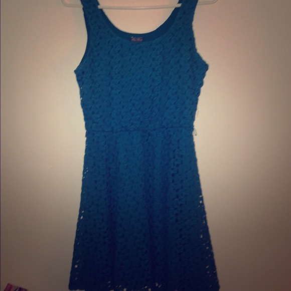 Blue dress