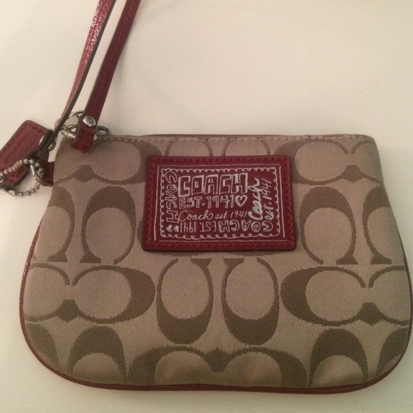 Coach wristlet
