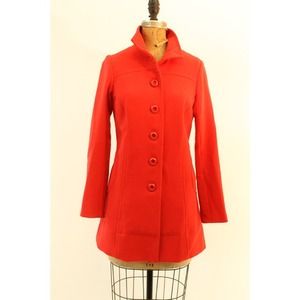 LAST SALE✔️Barneys New York Liquid Red Coat