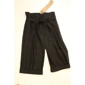 Max Azria Cropped Wool Culottes