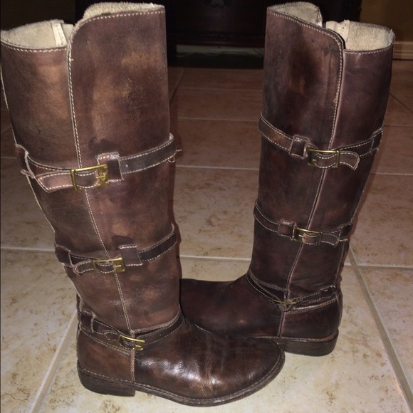 BED STU Rustic Kitty Riding Boot, Brown❤️