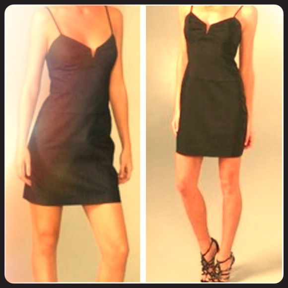 Black Halo - Black Mini Dress, size 0