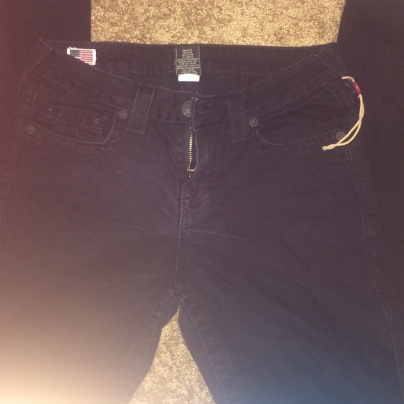Black True Religion Jeans - Picture 3 of 4