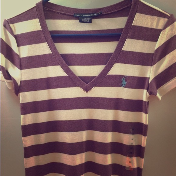 Ralph Lauren Polo V neck top