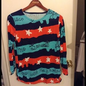 PULL OVER BIG STRIPES DESIGN
