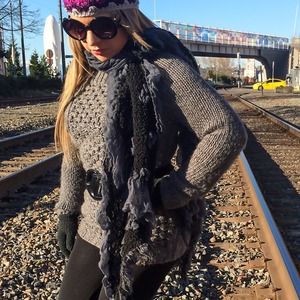 Mossimo Cable-Knit Sweater Dress