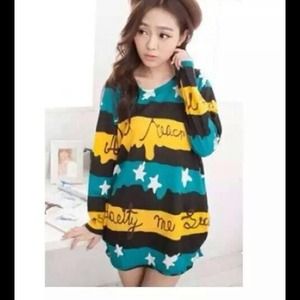 PULL OVER BIG STRIPES