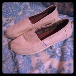 💕TRADED💕 Lightly worn toms - beige