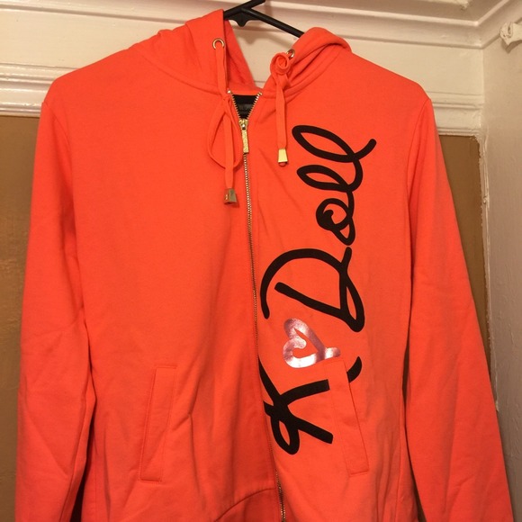 Orange KARDASHIAN kollection hoodie NWOT