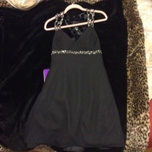 Black formal dress
