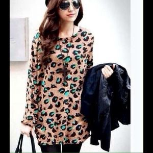 PULL OVER LEOPARD