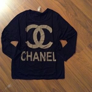 CHANEL LONG SLEEVE BLACK