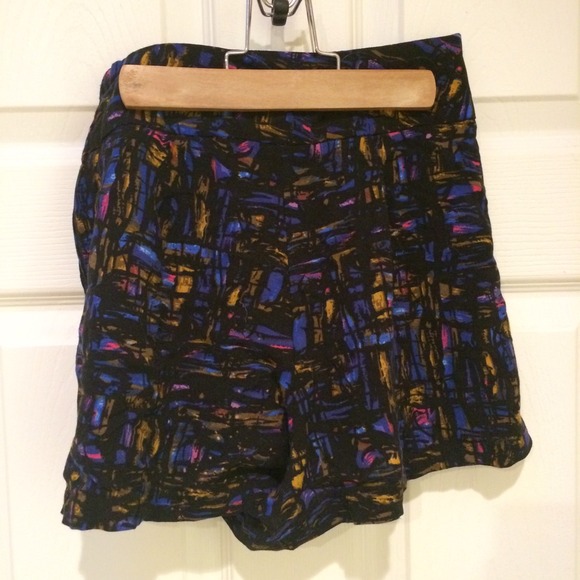 🚫SOLD🚫SPrinted High Waist Shorts