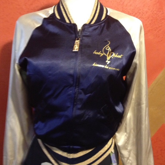Vintage babyphat reversible baseball jacket size M - Picture 2 of 4
