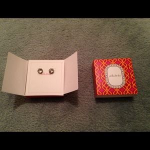 VINTAGE CRYSTAL STUDS - never worn