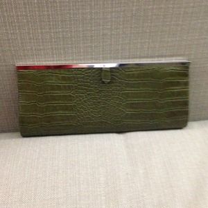 Aldo Olive green clutch