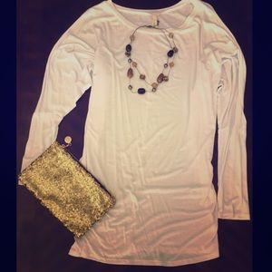 🚫SOLD🚫Basic white tunic