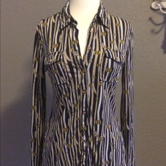 Tory Burch size Medium Button Blouse