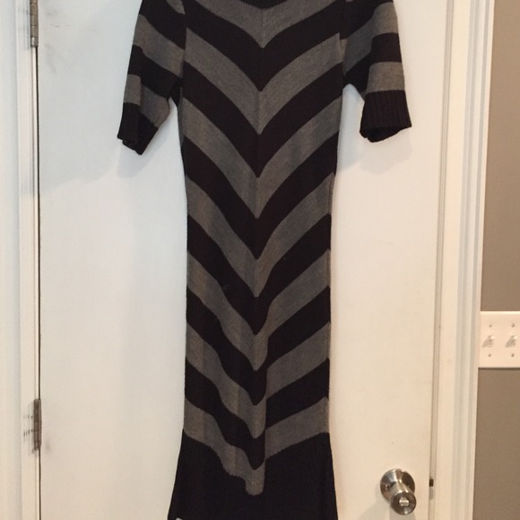 Grey and black sweater dress/tunic - Picture 2 of 2