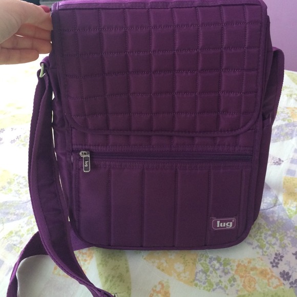 Purple Lug purse