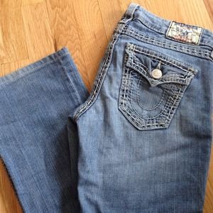 TRUE RELIGION Hi-Rise BOOT JEANS size 26
