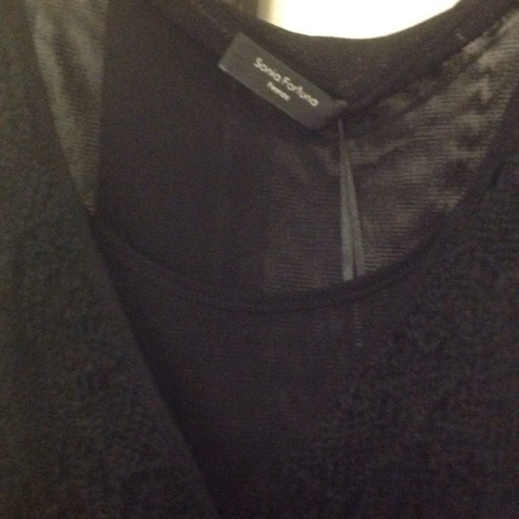 Knit twin set in voile and mohair from Italy - Picture 3 of 4