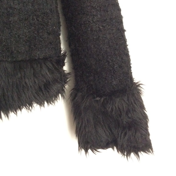 HP Faux shearling short coat - Picture 3 of 4