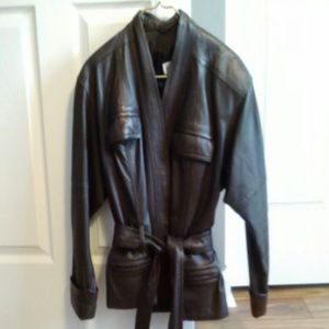Brown Leather Jacket