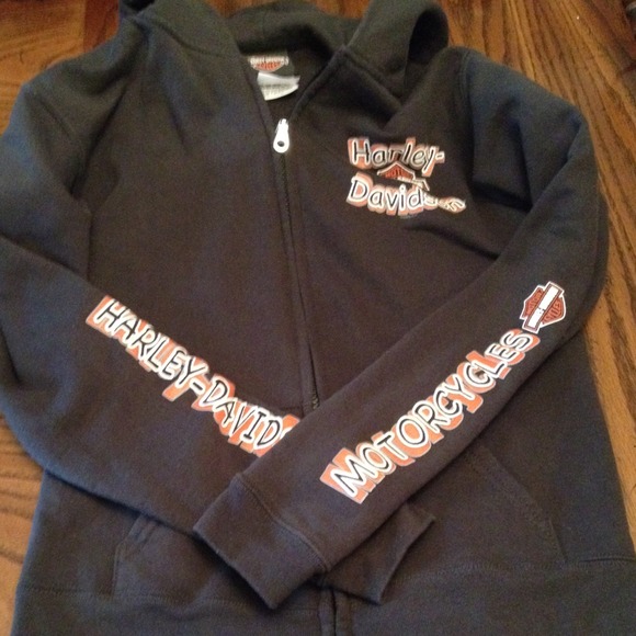 Boys Harley Davidson zip up!