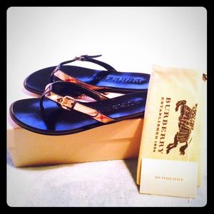 Burberry sandals