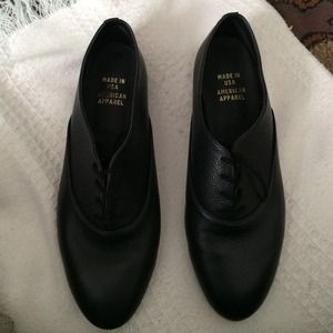 American Apparel Bobby lace up shoes