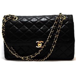 AUTHENTIC CHANEL PARIS LIMITED CHAIN LEATHER