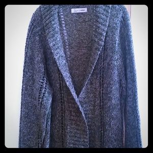 Gently used Acrylic and polyester long sweater