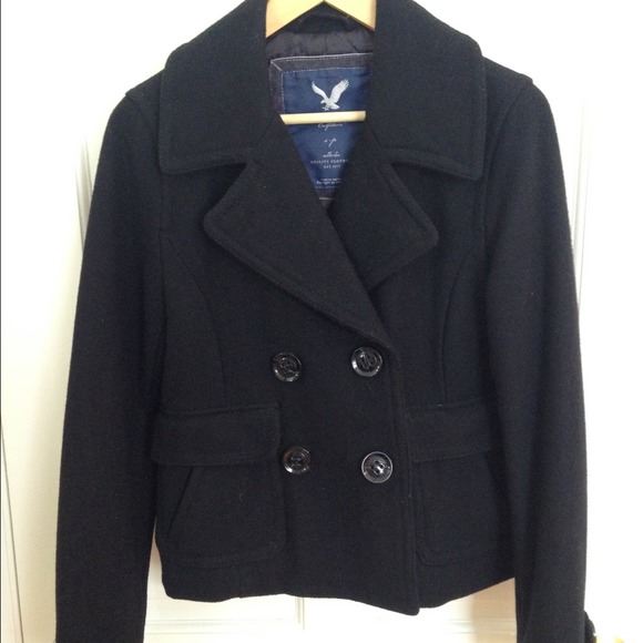 Black Pea Coat