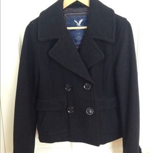 Black Pea Coat