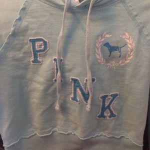 Victoria secret cropped sweatshirt