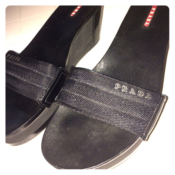 Prada Sport Linea Rossa Women's Wedge