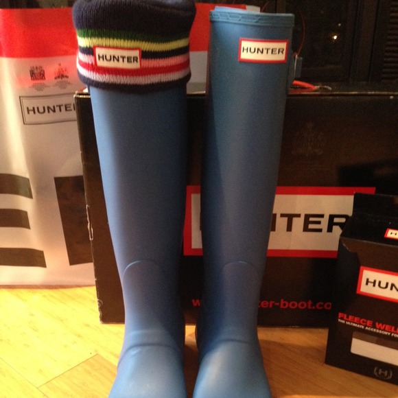 SOLD Hunter boots brand new w box
