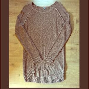 Charlotte Russe light brown sweater