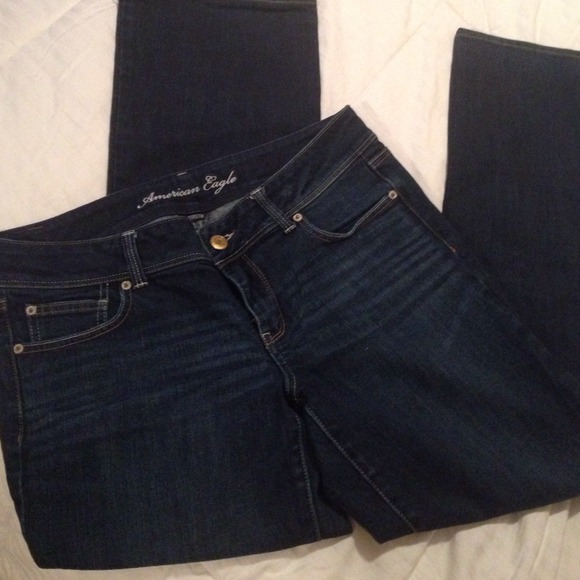 American Eagle jeans size 14 stretch slim boot
