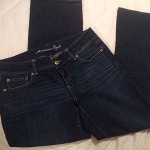 American Eagle jeans size 14 stretch slim boot