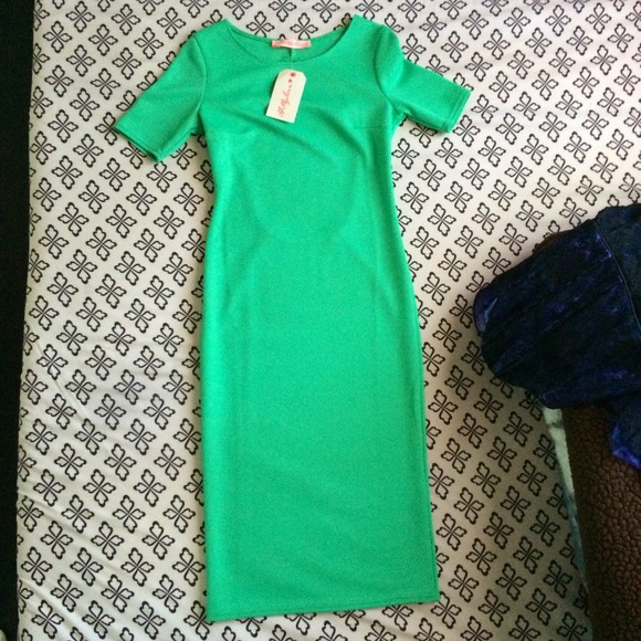 Asos midi bodycon dress