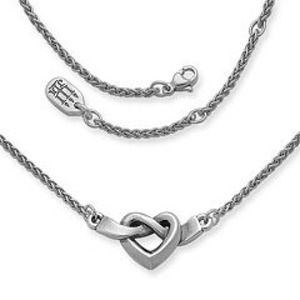 James Avery love knot necklace