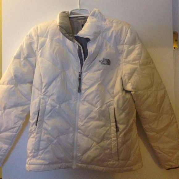 White winter jacket.