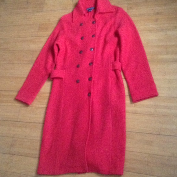 Wool trench